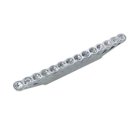 Utopia Alley Gleam 14 Crystal Cabinet Pull Polished Chrome 2.5 inch Center To Center HW284PLCH021